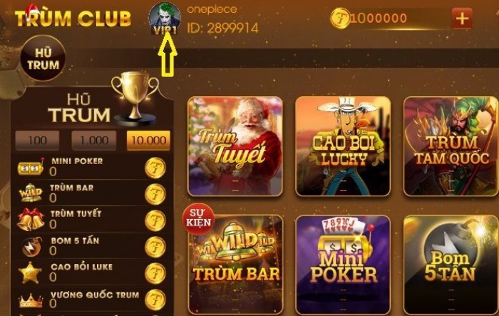 Giới thiệu về cổng game slot Trumclub